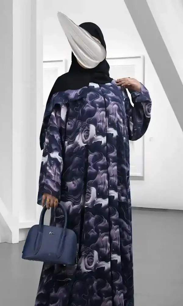 عباية وناسة تو بنفسجي