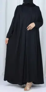 عباية نورسين اسود