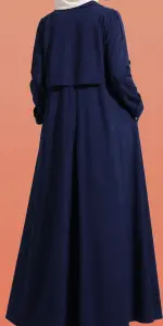 عباية نيسان كحلي