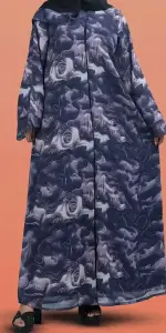 عباية وناسة تو بنفسجي