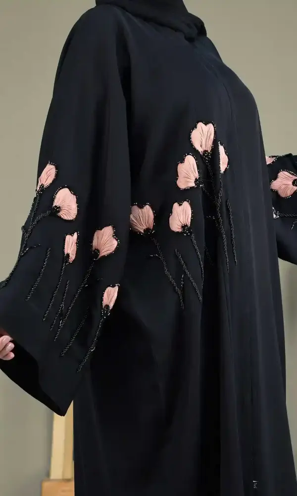 عباية ازهار تو وردي