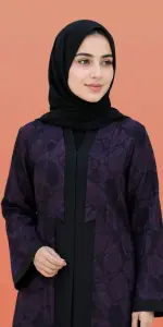 عباية ميرال تو بنفسجي