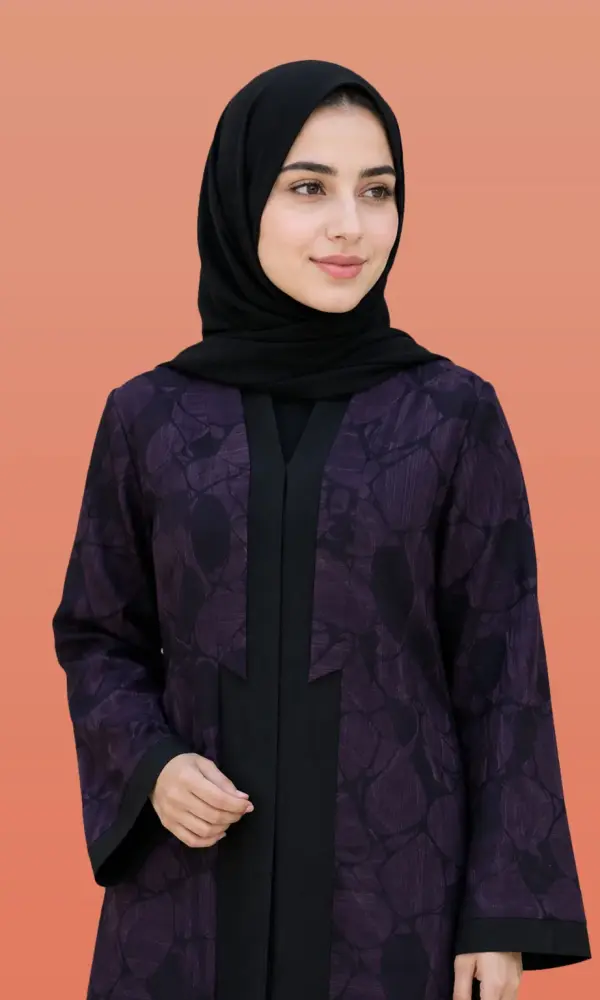 عباية ميرال تو بنفسجي