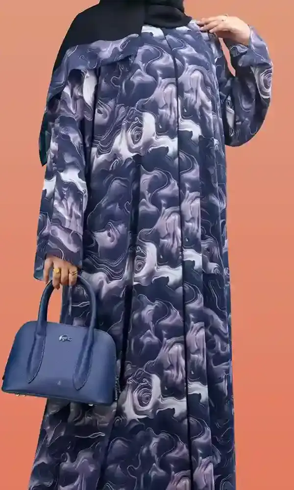 عباية وناسة تو بنفسجي