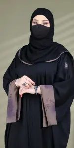 عباية سهيله بنفسجي