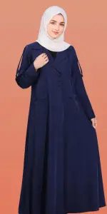 عباية نيسان كحلي