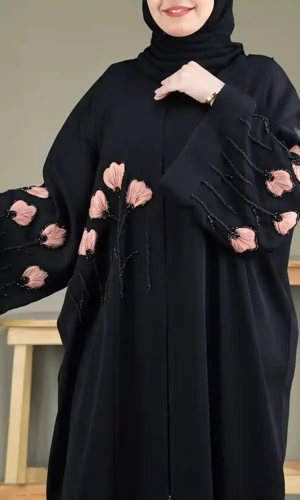 عباية ازهار تو وردي