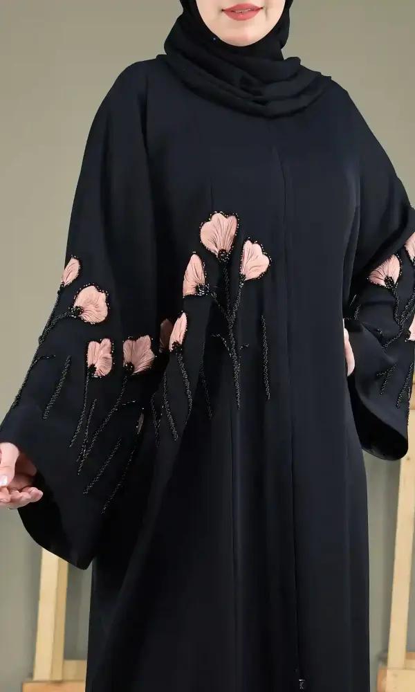 عباية ازهار تو وردي