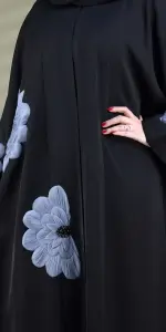 عباية اوسلين فضي