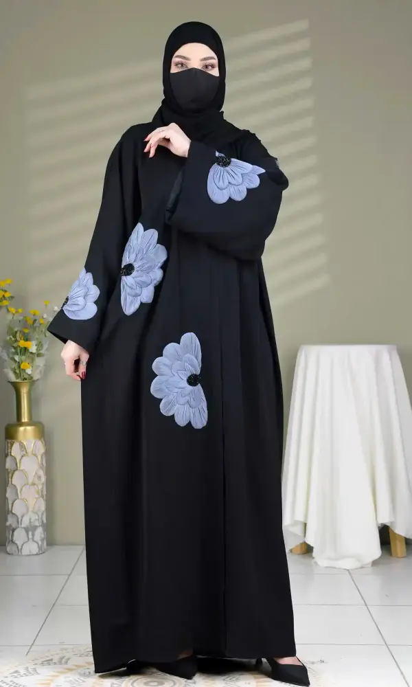 عباية اوسلين فضي