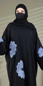 عباية اوسلين فضي